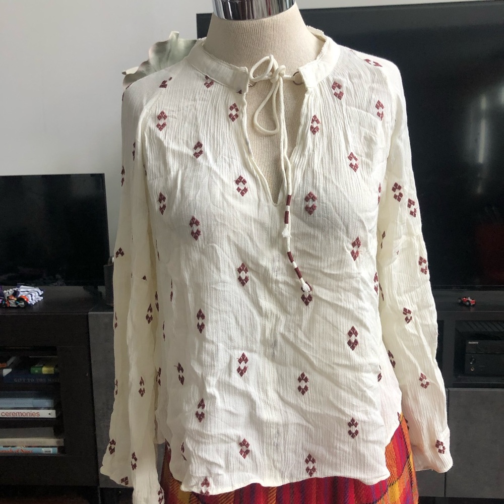 HF Collection Boho Top Sz S